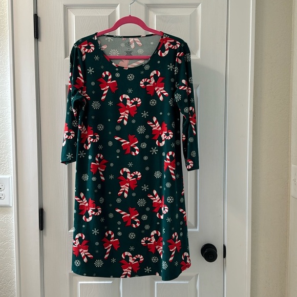 St. John’s Bay Holiday Dress Size Medium - Picture 1 of 4